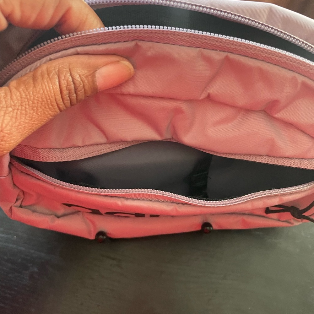 adidas Mini Waist Bag Pink Brown - Picture 6 of 7